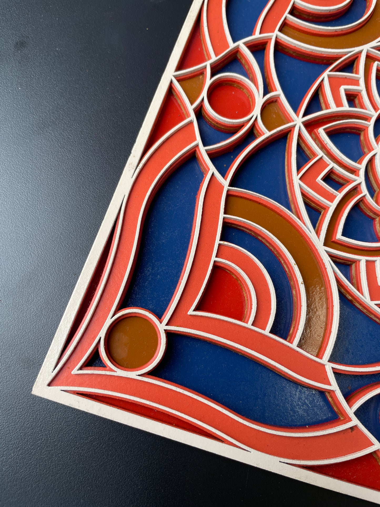 3D Layered Mandala Wall Art