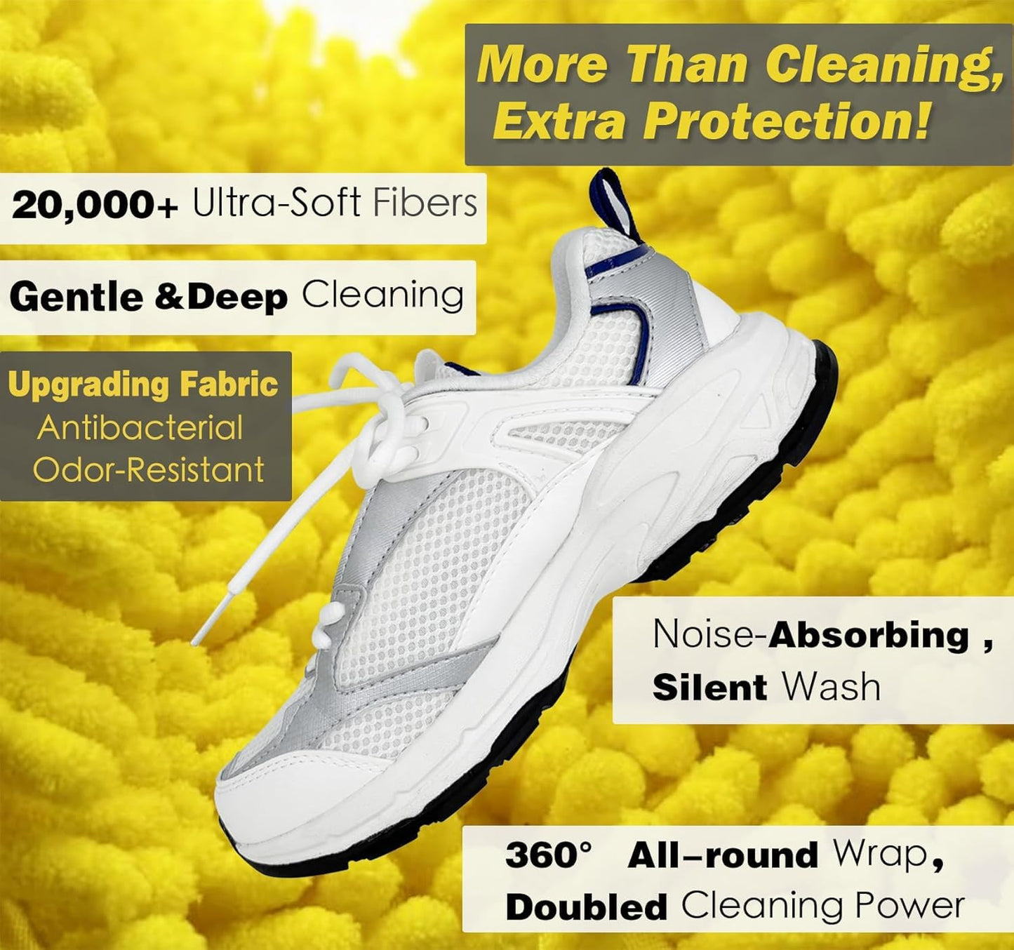 Shoe Washing Machine Bag
