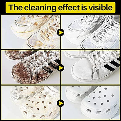 Natural Sneaker & Shoe Cleaner Wipes - 1 Pack of 80