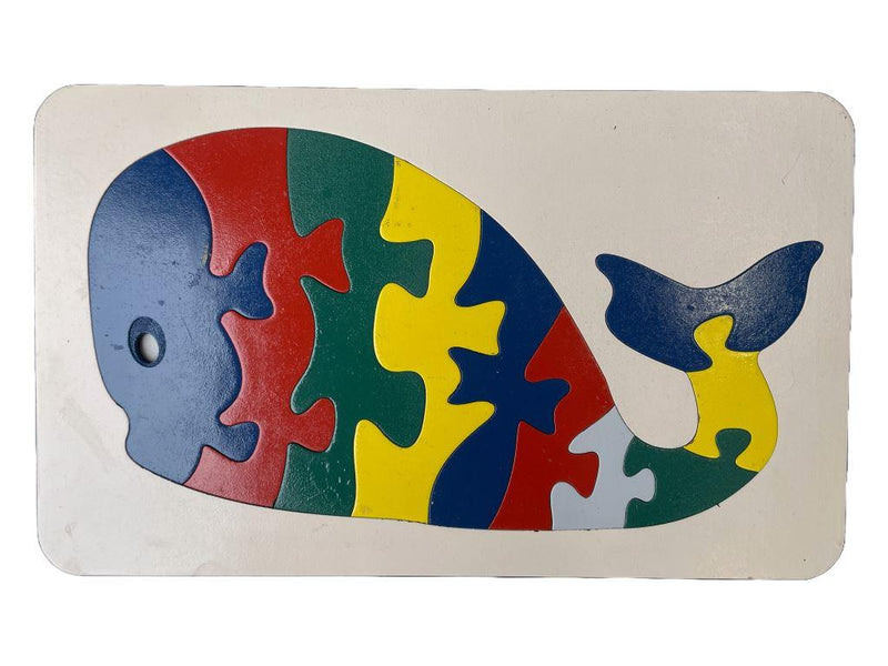 Wooden Multicolor Fish Puzzle